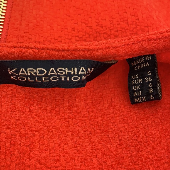 Kardashian Kollection | Orange crop top - Picture 6 of 6